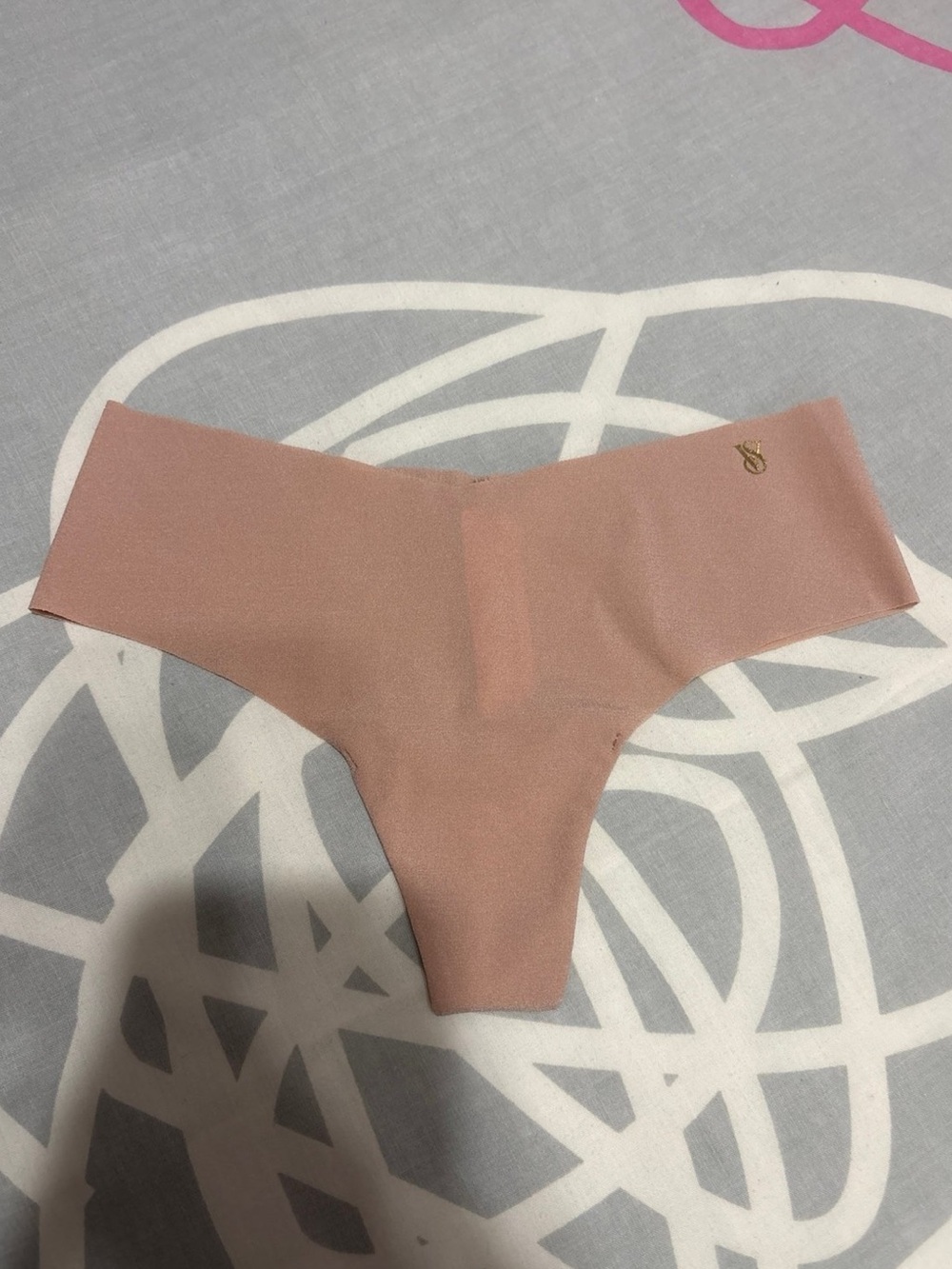 Victoria’s Secret Light Brown No-Show Thong Panty